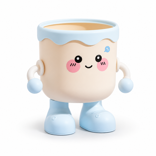 Cute desktop trash can, mini high-value desk, dining table, bedroom, bed, small household trash storage box