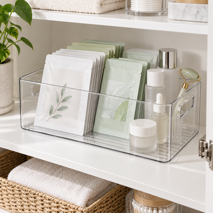 Face mask storage box
