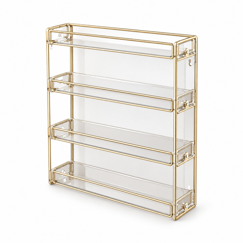 Wall-mounted cosmetic storage box